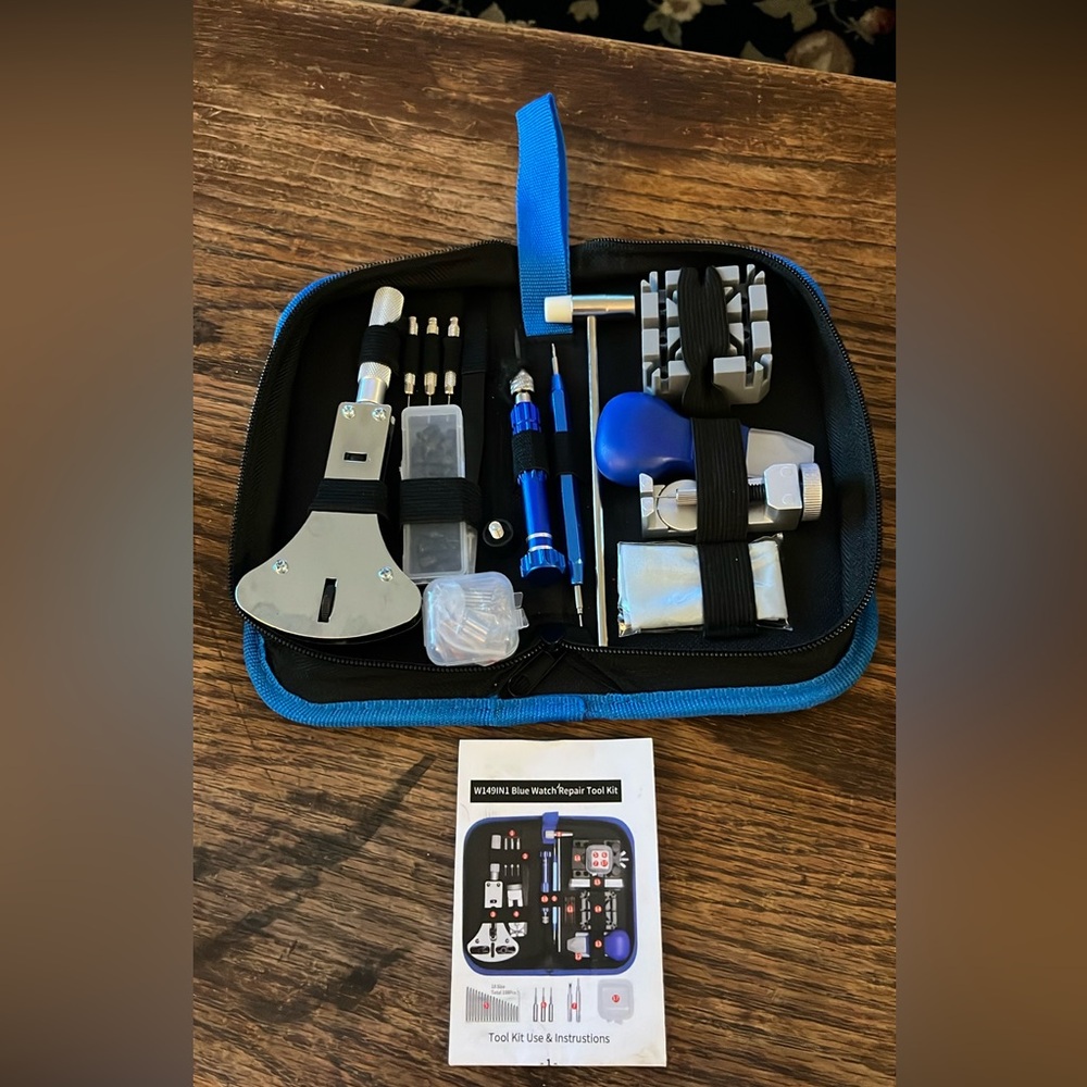 Blue Watch Repair Tool Kit